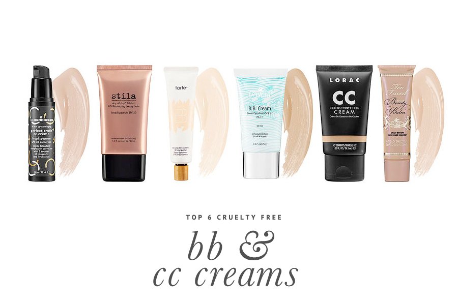 6 Cruelty Free BB & CC Creams You Should Try Today - 6 of the BEST BB & CC creams that work and aren't tested on animals. Full reviews and where to buy.