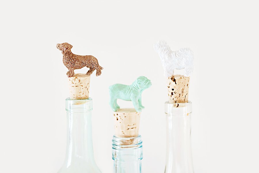 DIY Canine Wine Toppers Tutorial