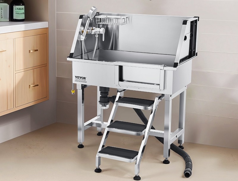 Stainless Steel Dog Grooming Tub Is Best for Small and Medium Dogs?